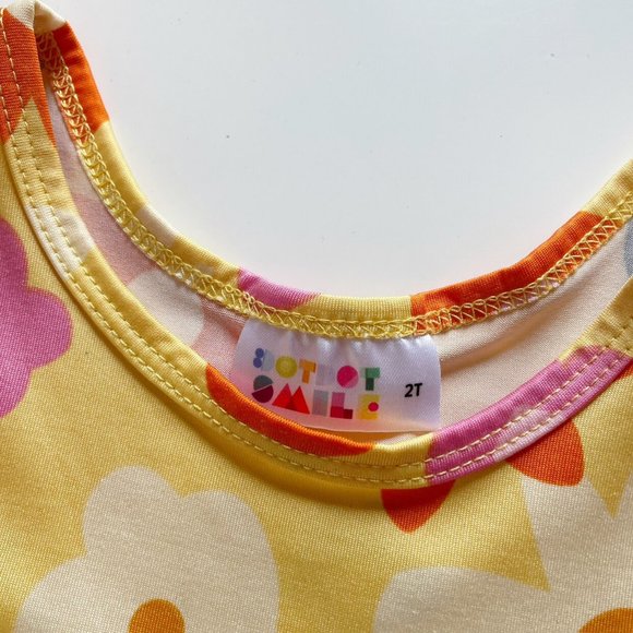Dot Dot Smile Floral Twirl Dress | Size 2T - Picture 5 of 5